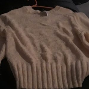 Medium yellow gap sweater for women